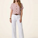Blouse Florale Élégante