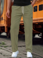 REGULAR STRETCH TROUSERS FOR MEN
