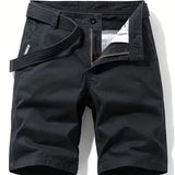 SKINNY COTTON SHORTS FOR MEN