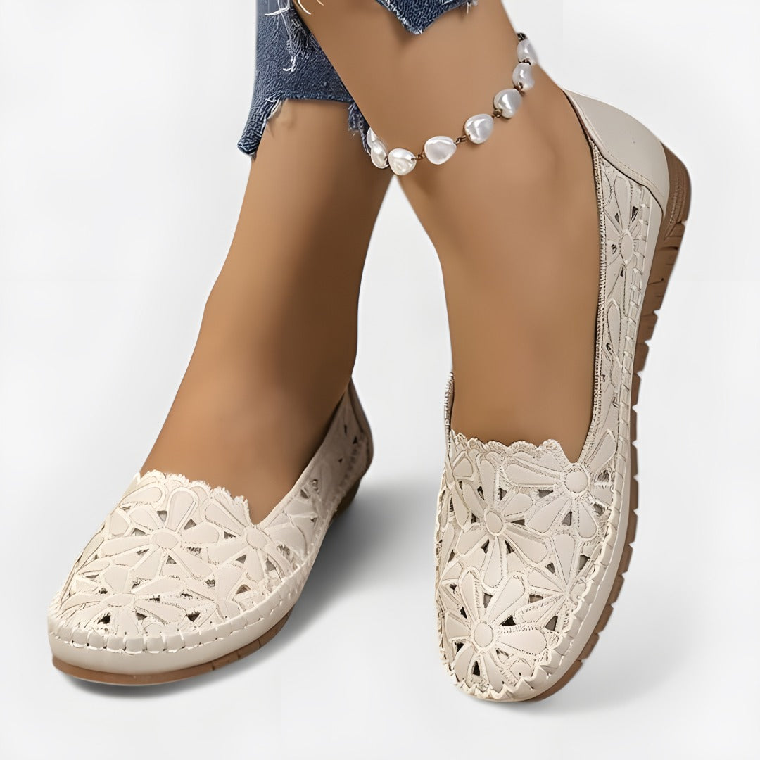 Perle | Sandales décontractées orthopédiques femme Beige