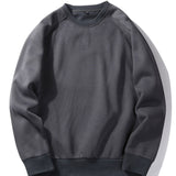 Ensemble Capucine — sweat basique à col rond & pantalon de jogging