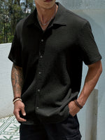BUTTON FRONT SHIRT FOR MEN