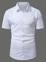 PRINTED BUTTON SHIRT FOR MEN
