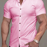 SOLID COLOR SHIRT FOR MEN