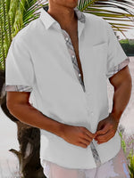 LAPEL COLLAR SHIRT FOR MEN