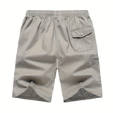 DRAWSTRING COTTON SHORTS FOR MEN