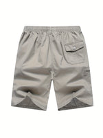 DRAWSTRING COTTON SHORTS FOR MEN