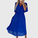 Chloe — Robe en Chiffon Soie Légère
