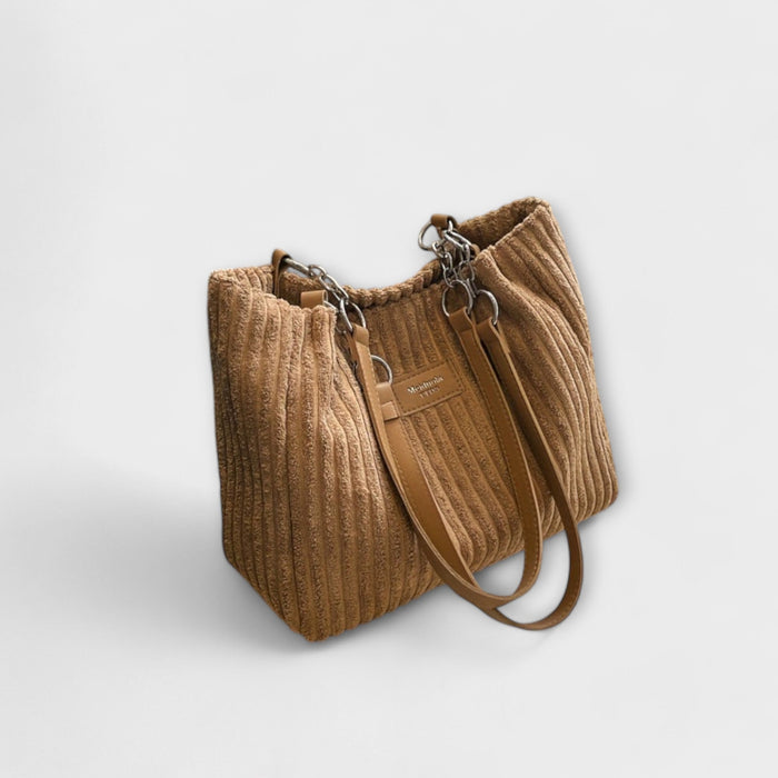 Sac à bandoulière en cordon doux