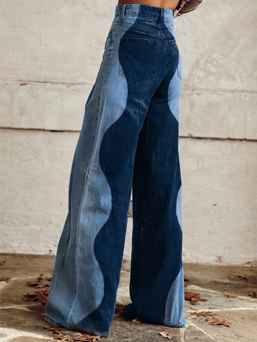 Camille — Pantalon Motif Sauvage