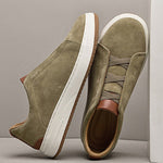 MEN'S SUEDE SLIP-ON SHOES