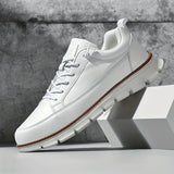 LEATHER SNEAKERS WITH SUPPORT
