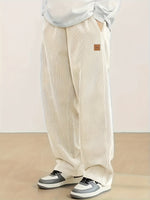 CORDUROY DRAWSTRING TROUSERS FOR MEN