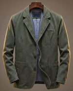 WASHED DENIM BLAZER FOR MEN
