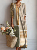 Robe de Confort Quotidien Dilara