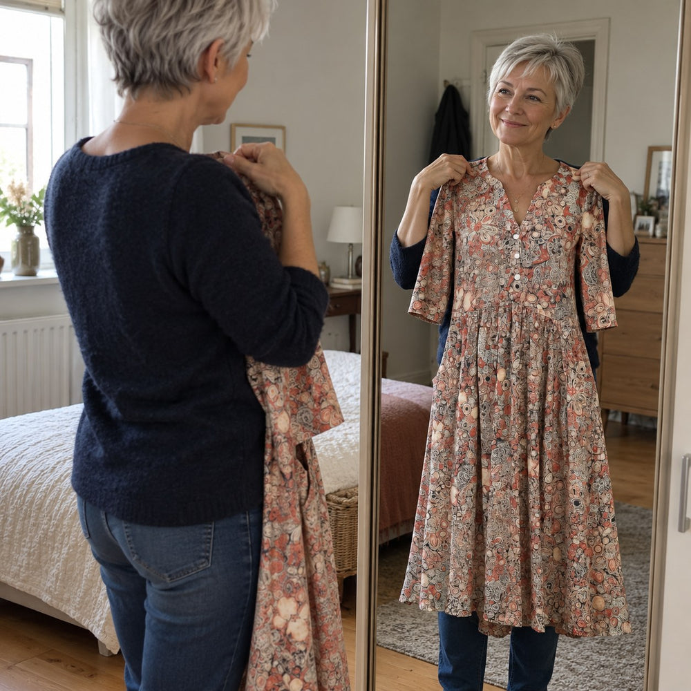Une robe que vous aimerez avoir choisie.