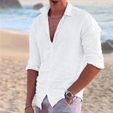 COTTON LINEN SHIRT FOR MEN
