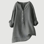 Lina - Blouse En Lin Aérée