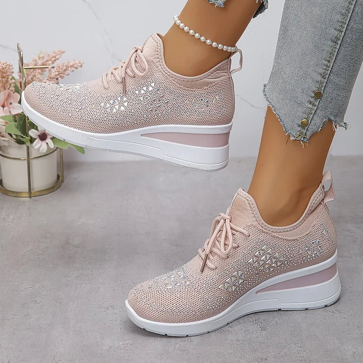Bonnie™ Orthopedic Sneakers Rose clair, photo studio