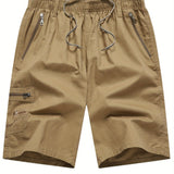 MID WAIST CARGO SHORTS FOR MEN