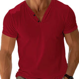 T-shirt Lawrence — classique à col V