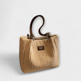 Élodiane — Sac à bandoulière en cordon doux