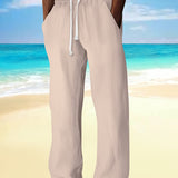 LOOSE DRAWSTRING TROUSERS FOR MEN