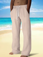 LOOSE DRAWSTRING TROUSERS FOR MEN