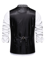 FORMAL TWEED VEST FOR MEN