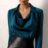 Anaïs | Blouse élégante à col bénitier