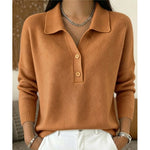 Iris | Pull élégant à col polo