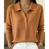 Iris | Pull élégant à col polo