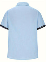 LAPEL SUMMER SHIRT FOR MEN