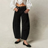 Yvonne | Jean taille haute coupe tonneau