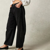 Yvonne | Jean taille haute coupe tonneau