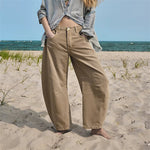 Yvonne | Jean taille haute coupe tonneau