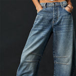 Yvonne | Jean taille haute coupe tonneau
