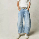 Yvonne | Jean taille haute coupe tonneau