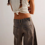Yvonne | Jean taille haute coupe tonneau