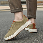MEN'S SUEDE SLIP-ON SHOES