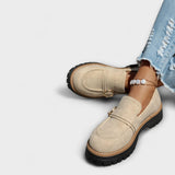 Lora — Mocassins Casual à Bout Rond