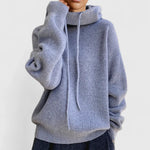 Jeanne — Sweat à Capuche Tricoté Confortable
