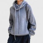 Jeanne — Sweat à Capuche Tricoté Confortable