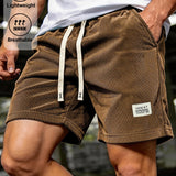 DRAWSTRING CASUAL SHORTS FOR MEN