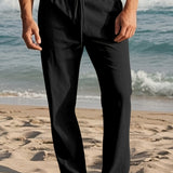 LOOSE LINEN TROUSERS FOR MEN