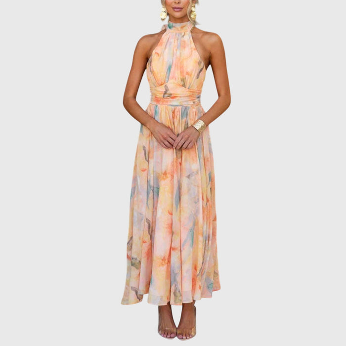 Robe Maxi à Dos Nu