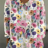 Catherine | Blouse décontractée à imprimé floral