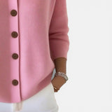 Rosalie | Blouse en maille à col polo et boutonnage