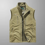 MULTI POCKET UTILITY VEST FOR MEN