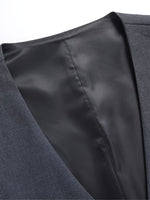 V-NECK SKINNY VEST FOR MEN